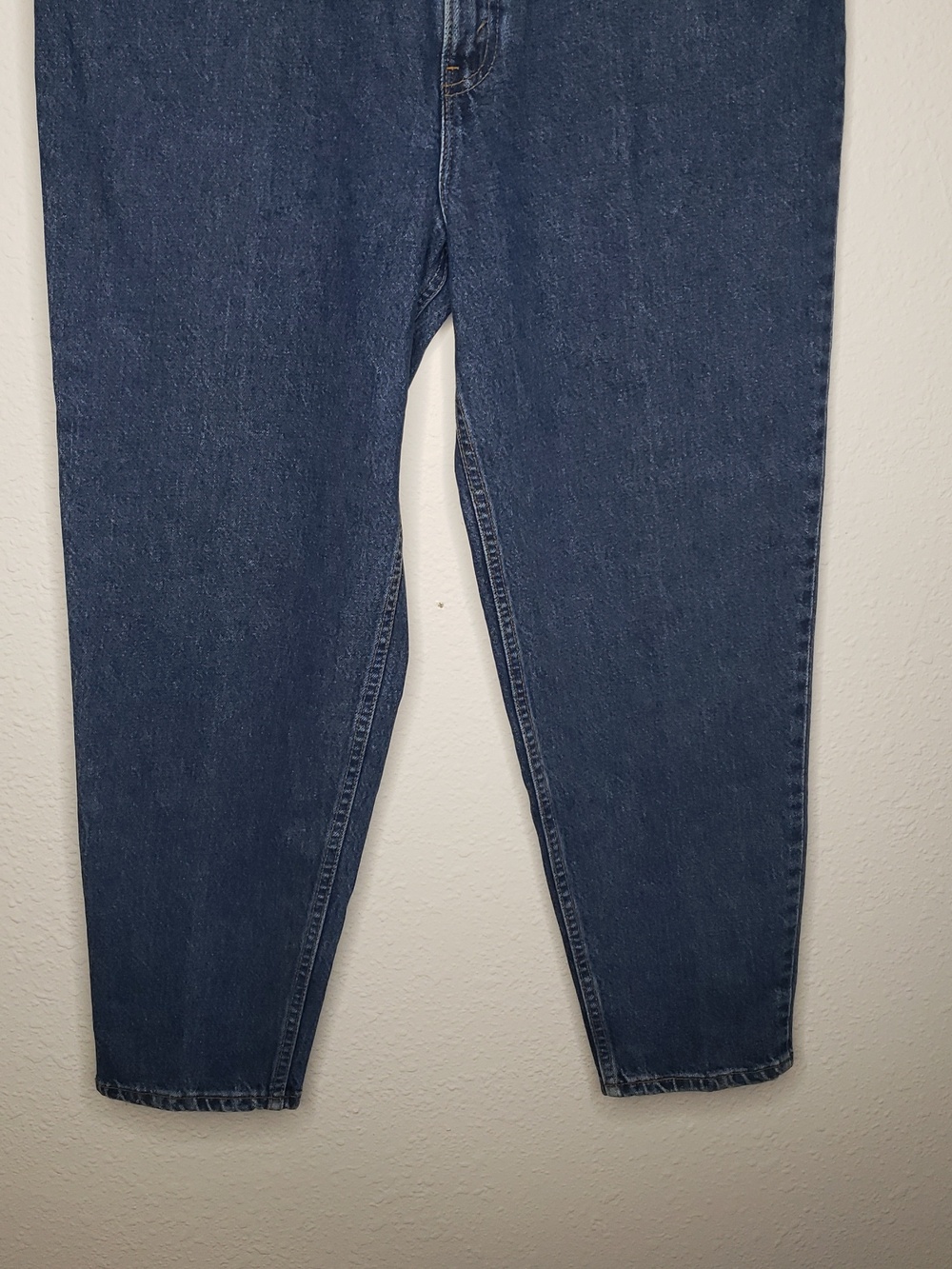 Vintage Levi's 522 100% Cotton Tapered Fit Straight Leg Jeans Size 16 Short USA - Picture 5 of 16
